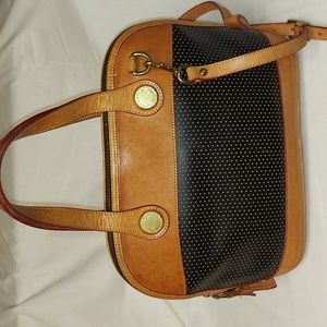 Dooney and Bourke, Vintage Perforated Dot Bag.